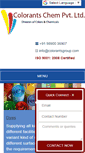 Mobile Screenshot of colorantsgroup.com